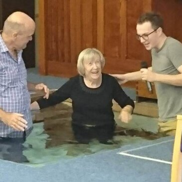 Ruth’s brilliant baptism