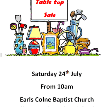 Table top Sale