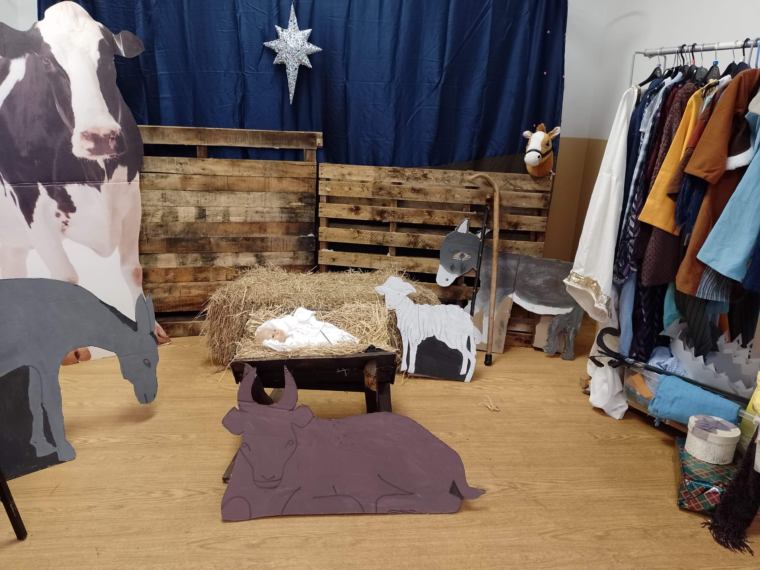 Nativity Photo Booth Earls Colne Baptist Church